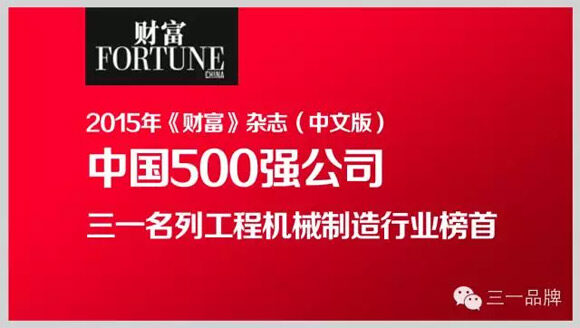 2015年《财富》中国500强公司