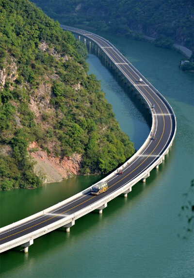 最美水上公路！中国首条水上生态环保公路通车