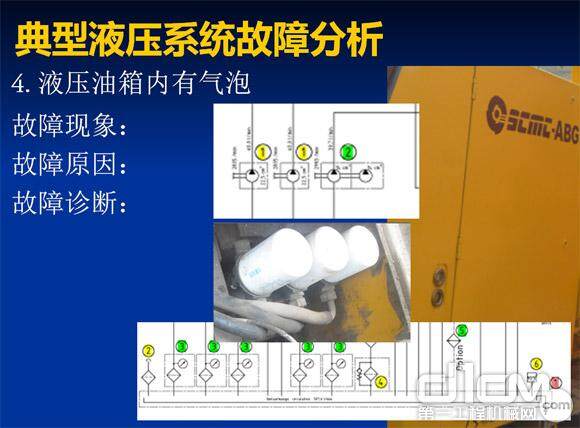 液压油箱内有气泡