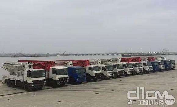 20台泵车出口迪拜 利氏兄弟助力中国民族企业“腾笼换鸟”