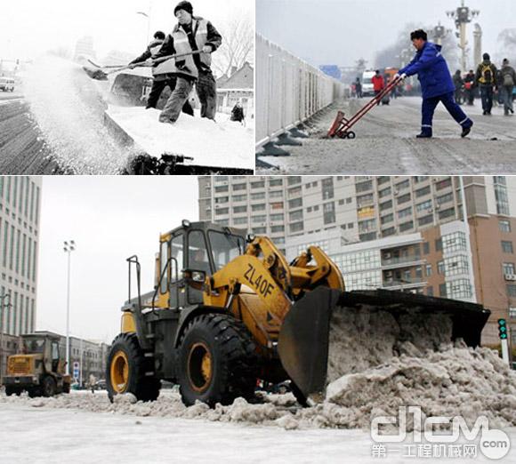 常见城市道路除雪方法：融解法和清除法