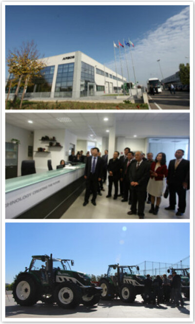 中国农机行业代表团造访雷沃欧洲“智造”中心