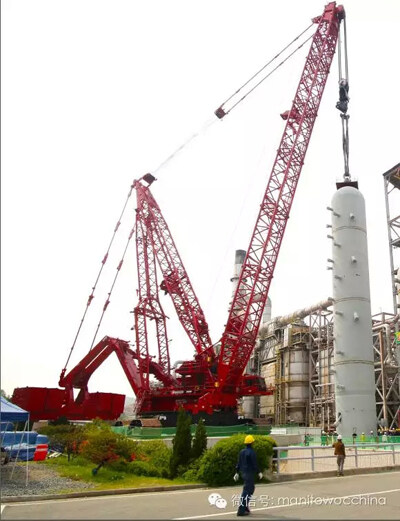 马尼托瓦克起重机助力韩国S-Oil石化厂施工