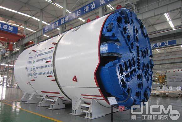 中国中铁工程装备集团的隧道掘进机（TBM）