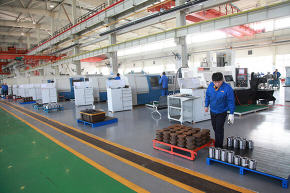 陕建机械生产厂区