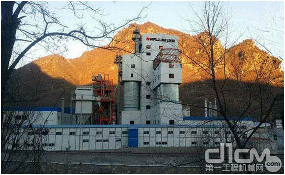 邯郸生产线，也是采用南方路机GFT70尾矿砂处理线+2FBT6500干混砂浆搅拌成套设备，2015年建成投产。