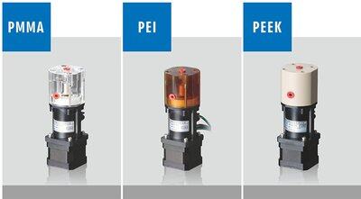 兰格的新款微型柱塞泵可抉择差距的材质。