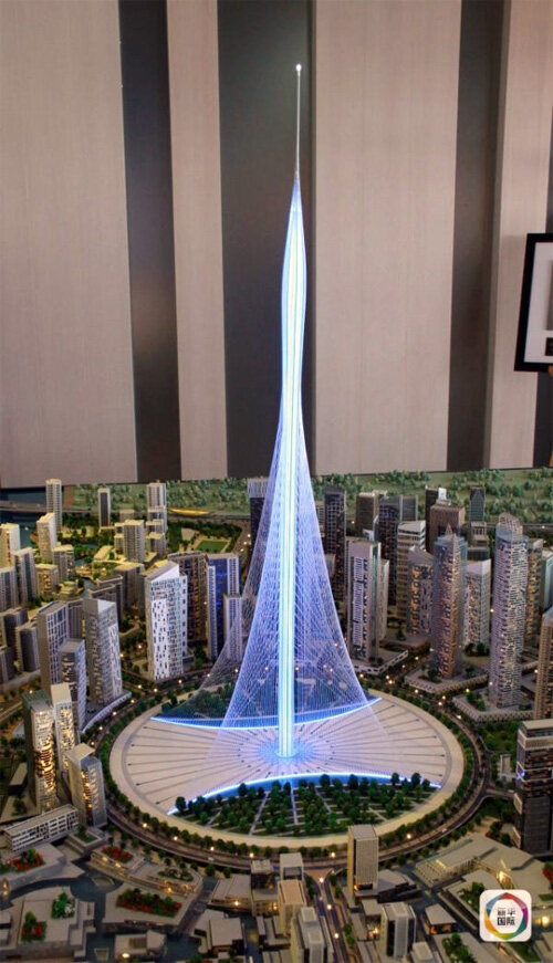 迪拜欲砸十亿美金新建世界第一高楼 打造“空中花园”