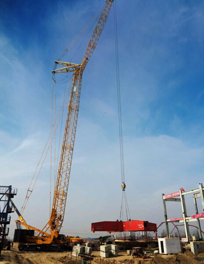 徐工XGC260履带起重机助力中巴经济走廊项目建设
