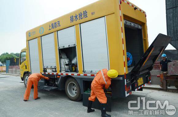 阿特拉斯•科普柯水泵参加2016年上海防汛应急演练