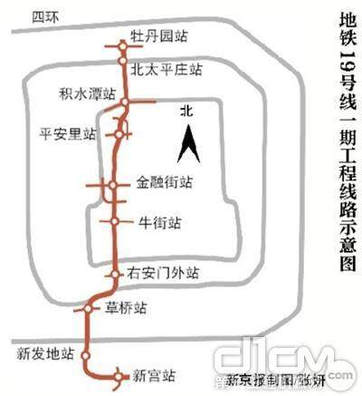 北京地铁19号线拟建支线连清河 最多可载3560人