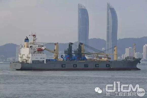 特雷克斯诺尔中国与大韩通运签订的2台Quaymate M50成功发运