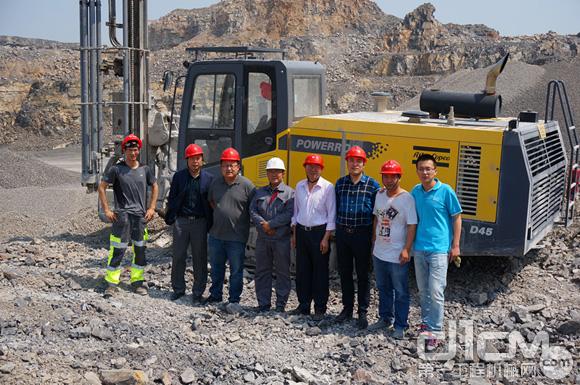 阿特拉斯•科普柯PowerROC D45带领中国采石业 步入机械化新时代