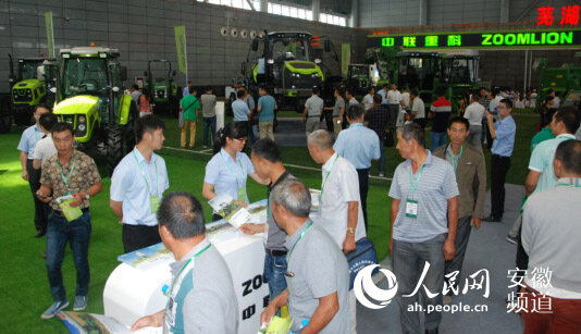 中联重科农业生产全程机械化产品受到广泛关注