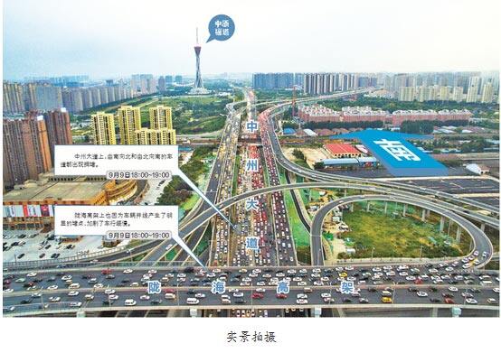 郑州6.5亿立交桥建成就堵