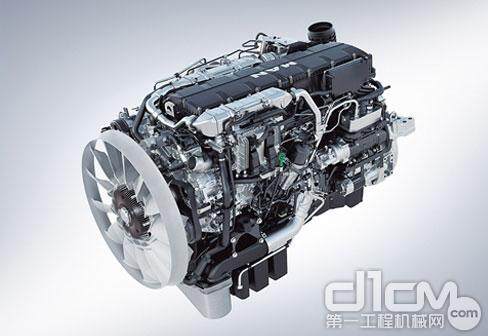 全新的 D38 发动机可提供高达 640 hp 的马力并能在低转速的情况下达到高达 3000 Nm 的扭矩