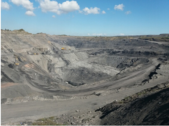 东欧区域一处大型煤矿