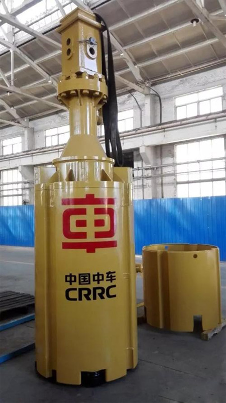中车北京重工推出新型旋挖型集束式潜孔锤