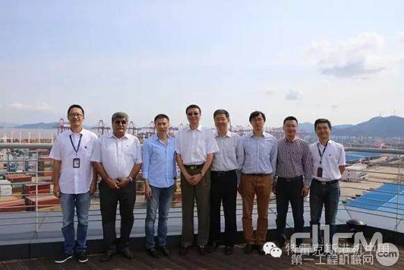 特雷克斯诺尔中国总经理带队专程拜访公司重要客户