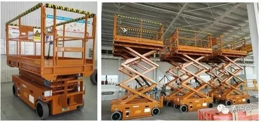 AIRO北京工厂为中车公司特制适合生产制造高速铁路车厢的高空平台