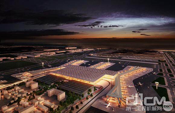 吉尼高空作业平台助力世界最大的土耳其机场建设