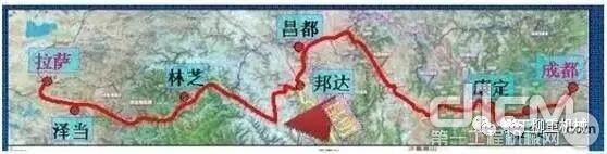 川藏铁路线路