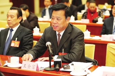 全国人大代表、中联重科副总裁王金富