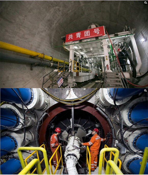 京沈高铁望京隧道已入地掘进14米（图片来自网络）