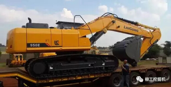 柳工CLG950E挖掘机在南非大获好评