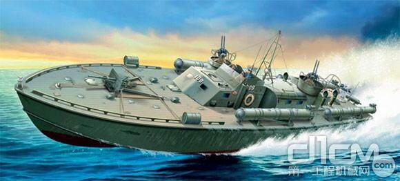 XCT25L5则算得上是舰队中的“先锋”——鱼雷艇