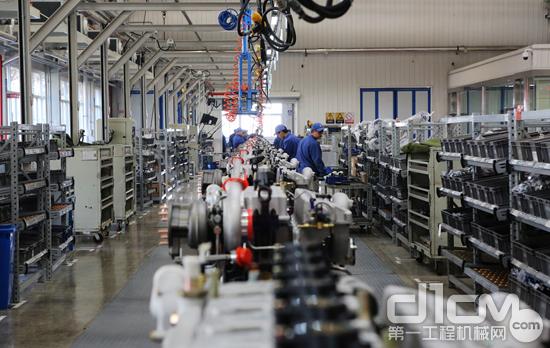潍柴西港新能源 天然气动力生产线