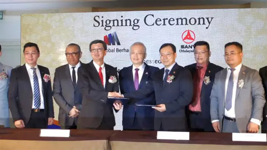 三一集团与马来西亚林木生集团签署协议