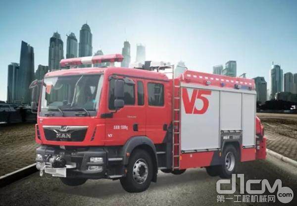 救援全能王--JY120F1抢险救援消防车