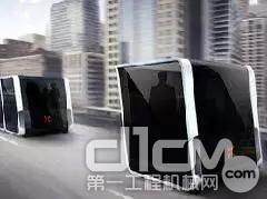 福田汽车与迪捷集团未来将合作开发的自动驾驶2米智能电动公交