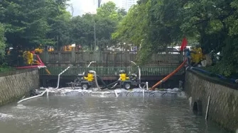 PT6/PT4在杭州地铁河床塌陷事故的抢险现场