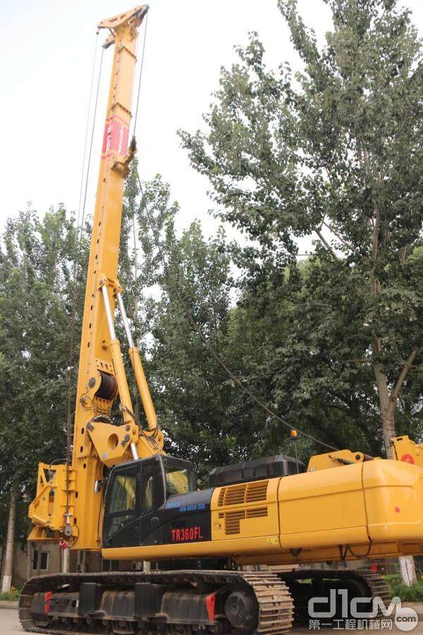 北京中车重工TR360旋挖钻机从2012年入手至今施工作业超过工作10965.9小时