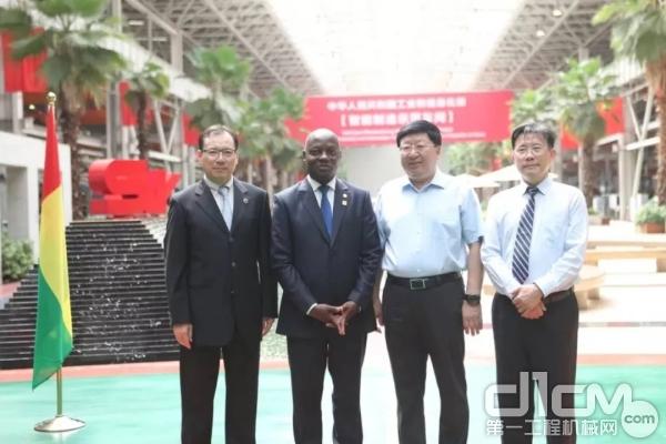 2018年中非合作论坛北京峰会期间几内亚比绍总统若泽·马里奥·瓦斯到访三一