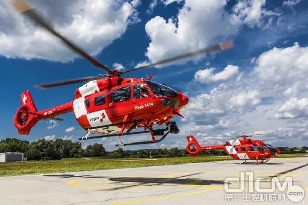 重要飞行任务：利勃海尔 – 宇航助力H145直升机