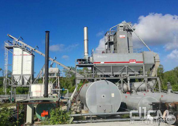 西筑J1500型搅拌设备在巴布亚新几内亚