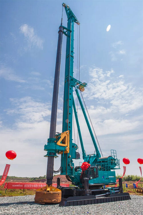 全球最大步履式旋挖钻机SWDM600W