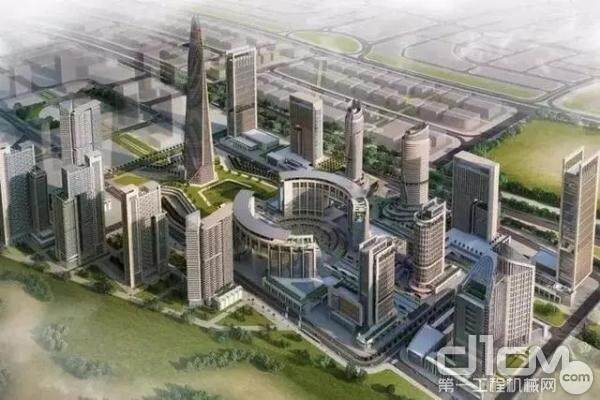 埃及新首都中央商务区项目效果图