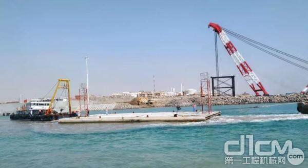 巴基斯坦卡拉奇K-2/K-3核电取排水项目海上箱涵安装工程正式启动