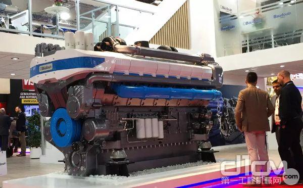 全新发布的博杜安16M55高速大功率发动机