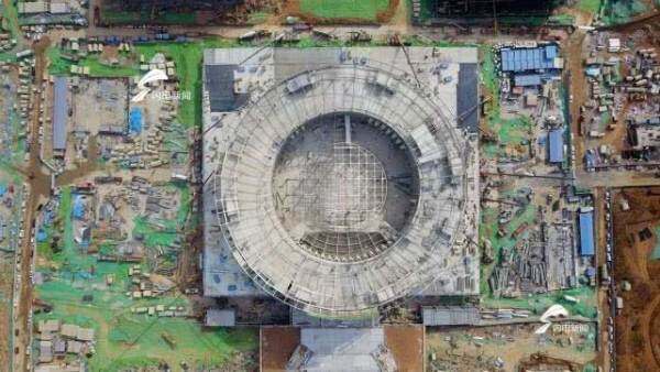 济南超算中心一期项目航拍图