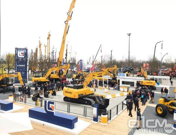 bauma 2019柳工展台