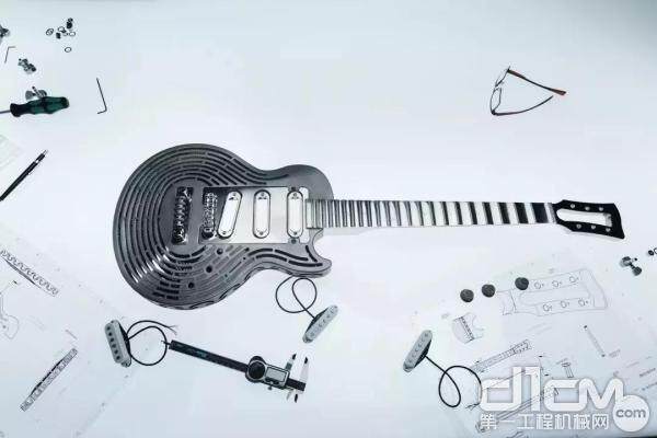 山特维克3D打印的吉他