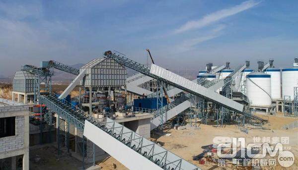 河南驻马店时产1500吨绿色机制砂项目