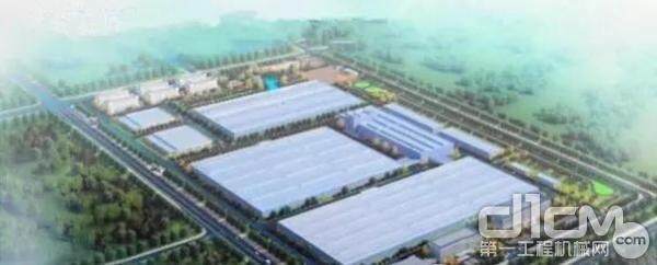 吉利杭州新能源产业园-鸟瞰图