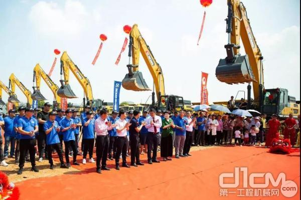50台徐工490DK挖掘机再次入驻江西重点施工工程