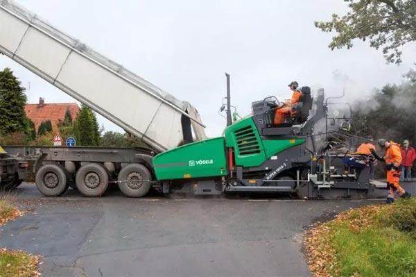 住宅区道路的重新罩面